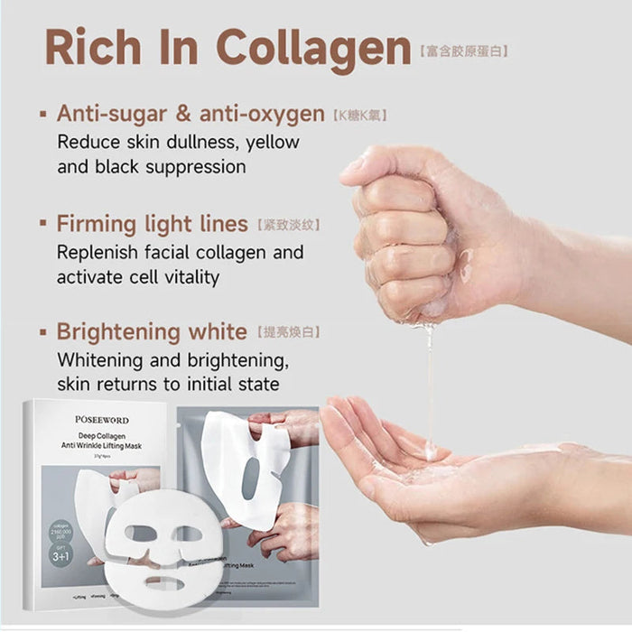 Deep Collagen Anti-Wrinkle Lifting Face Mask