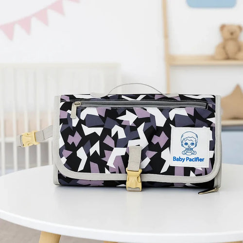 Diaper Changing Clutch - Abstract