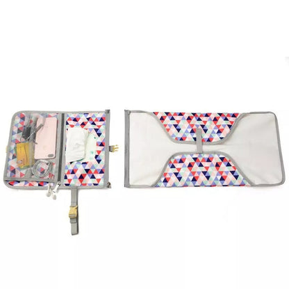 Diaper Changing Clutch - Abstract