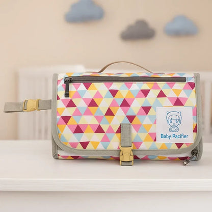 Diaper Changing Clutch - Mix Triangles
