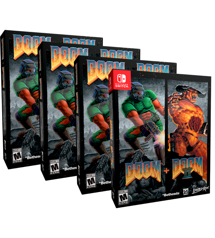 DOOM + DOOM II Big Box Edition (Switch, PS5, Xbox, PC)