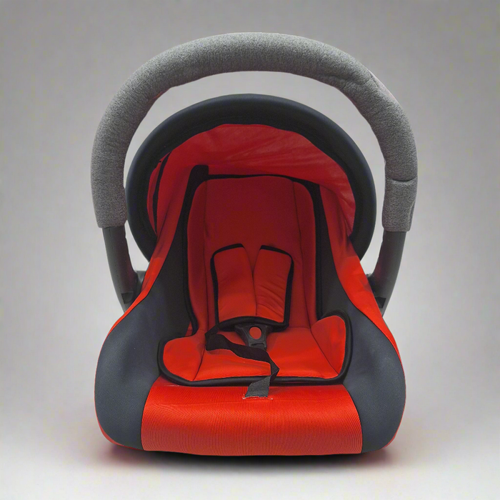 Double Cushion - Carry Cot - Red & Black
