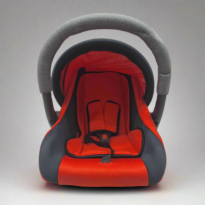 Double Cushion - Carry Cot - Red & Black