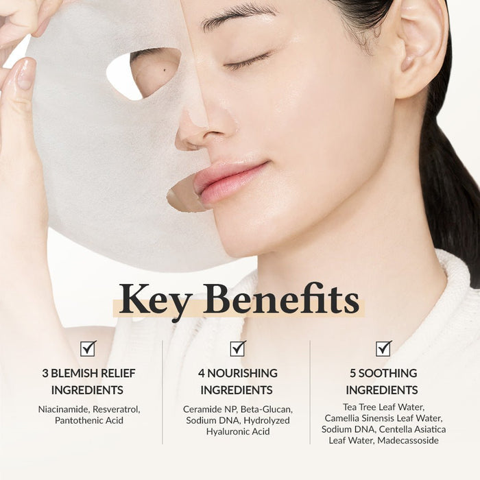 Dr. Althea 345 Relief Cream Mask (1 Sheet) قناع كريم دكتور ألثيا 345 لتخفيف الألم - Princess Cosmetics Qatar
