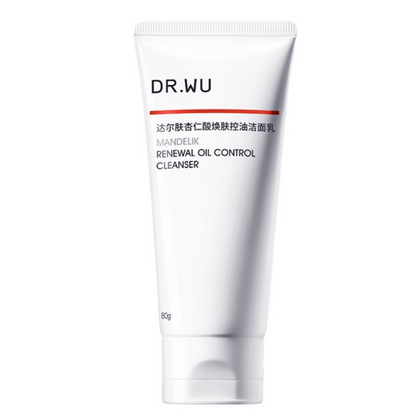 DR. WU Mandelik Renewal Oil Control Cleanser 80g - myernk