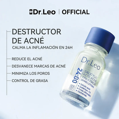 Dr.Leo 24H Acne & Pimple Treatment Drying Lotion | Salicylic Acid + Sulfur + Niacinamide | Viral Product | Inflammation Relief, Post-Blemish Care & High Pressure Pimple Relief