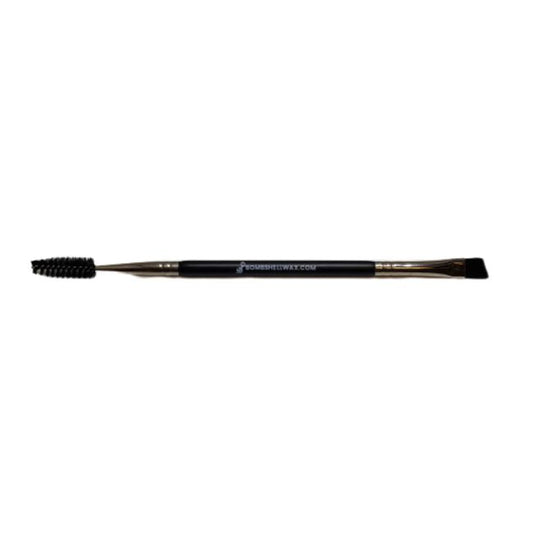 Bombshell Angled Brow Brush dual-ended eyebrow powder and blending tool