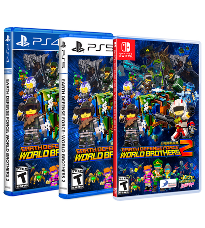 EARTH DEFENSE FORCE: WORLD BROTHERS 2 Standard Edition (Switch, PS5, PS4)