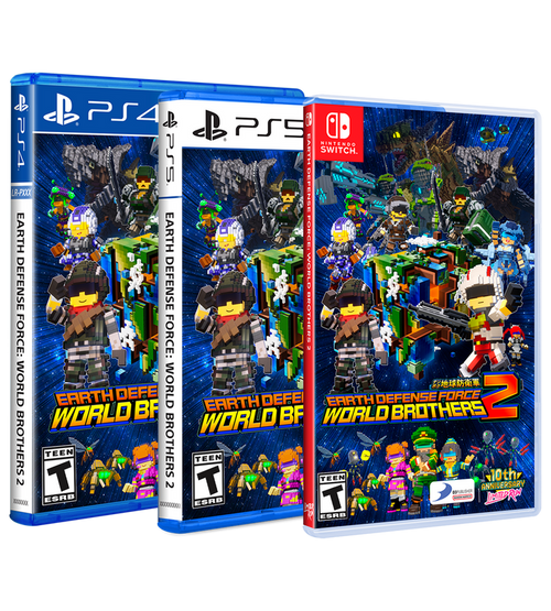 EARTH DEFENSE FORCE: WORLD BROTHERS 2 Standard Edition (Switch, PS5, PS4)
