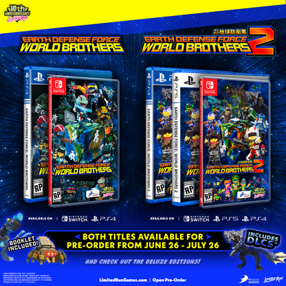 EARTH DEFENSE FORCE:WORLD BROTHERS Standard Edition (Switch, PS4)