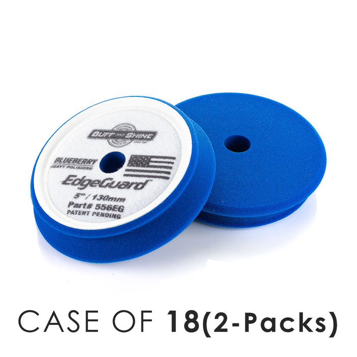 5 Inch / Case of 18 (2 Packs) / Blueberry - Heavy Polish