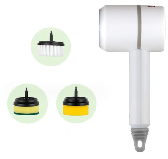 White With three brush heads / 1PC