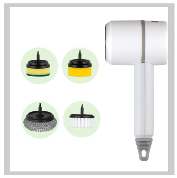 White With four brush heads / 1PC