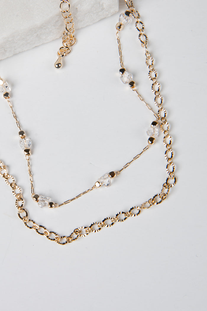 Ellison Gold Layered Chain Anklet