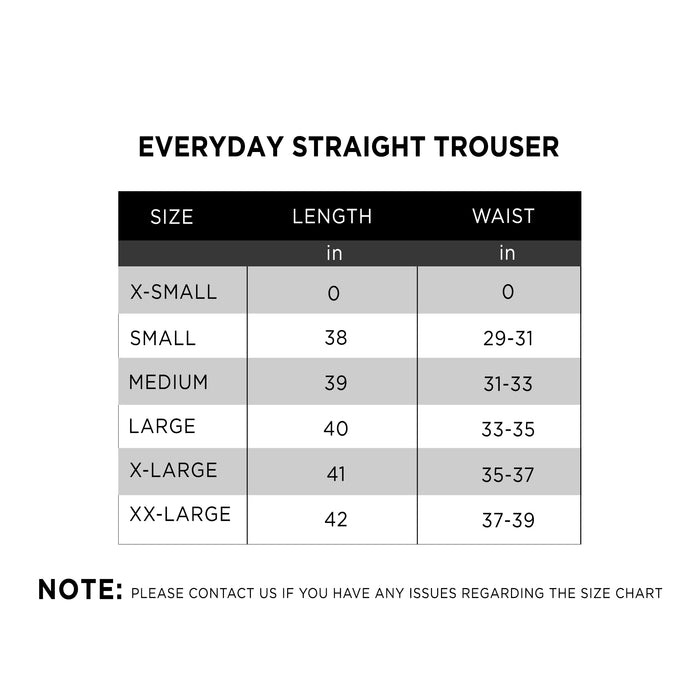 Everyday Straight Trouser - IRONGEAR Fitness