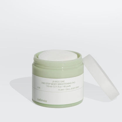 Celimax Ji Woo Gae One Step Body Brightening Pad (60 Pads) وسادة تفتيح الجسم جي وو جاي من سيليماكس - Princess Cosmetics Qatar