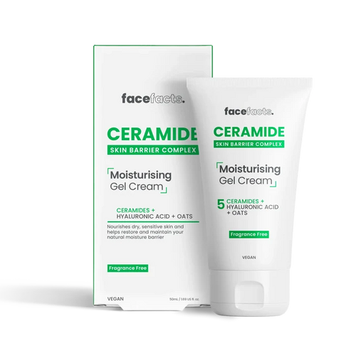 Face Facts Ceramide Moisturising Gel Cream 50ml - Franklins