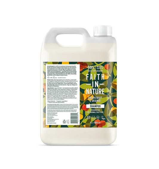 Faith in Nature Grapefruit & Orange Shampoo 5L