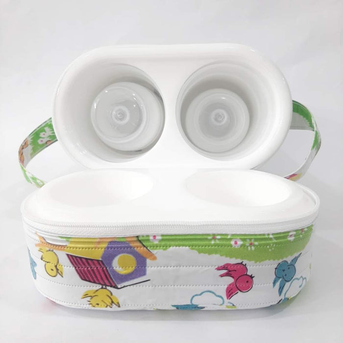 Flowers Feeder Cover With Bottles