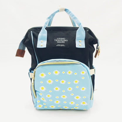 Light Blue & Black