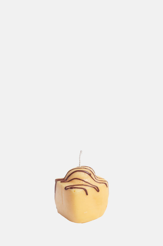 Fallow Candles Fondant Fancy Yellow.