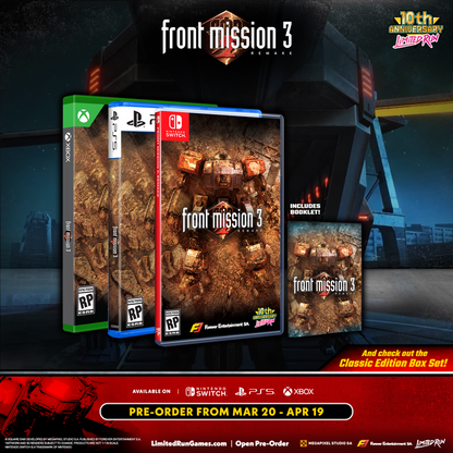 FRONT MISSION 3: Remake Standard Edition (Switch, PS5, Xbox)