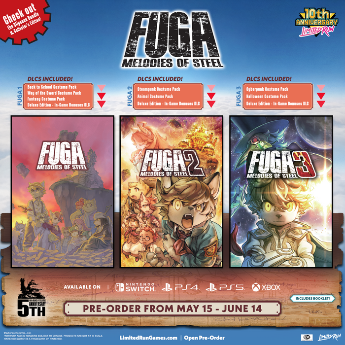 Fuga: Melodies of Steel 3 Standard Edition (Switch, PS5, PS4, Xbox)