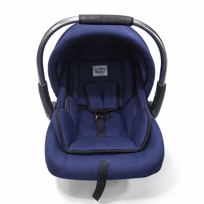 GB - Double Cushion - Luxury Carry Cot - Blue