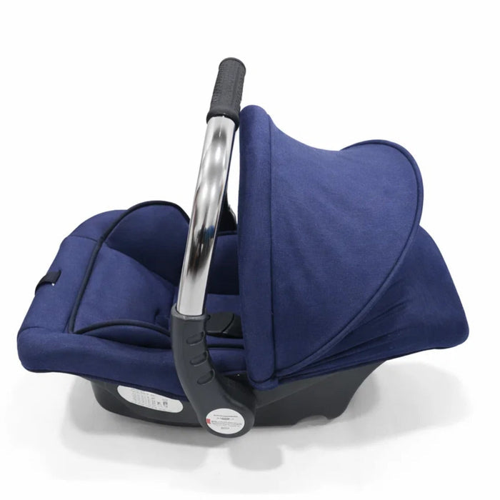 GB - Double Cushion - Luxury Carry Cot - Blue