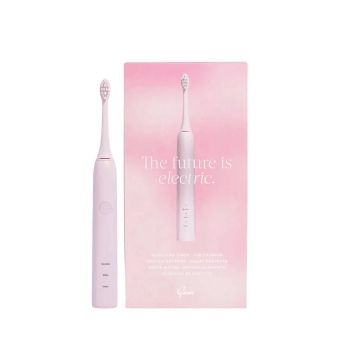Gem Electric Toothbrush Coconut - Beauty Tribe