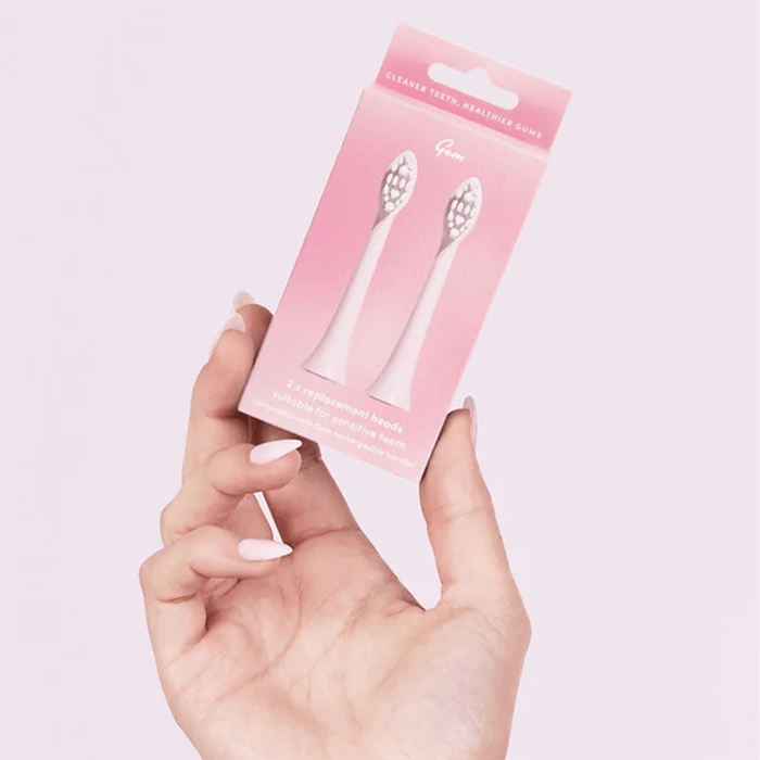Gem Electric Toothbrush Replacement Heads Coconut - Beauty Tribe