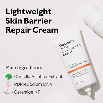 Genabelle PDRN Rejuvenating Cream 70ml كريم تجديد البشرة من جينبيل PDRN - Princess Cosmetics Qatar