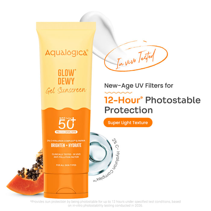 Glow+ Dewy Gel Sunscreen - 125 g