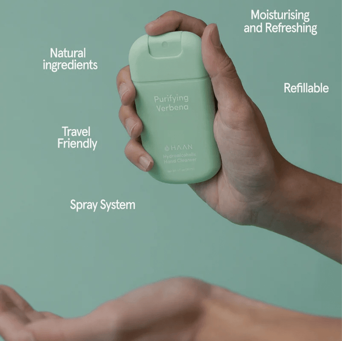 Haan Hand Cleanser Purifying Verbena 30ml - Beauty Tribe