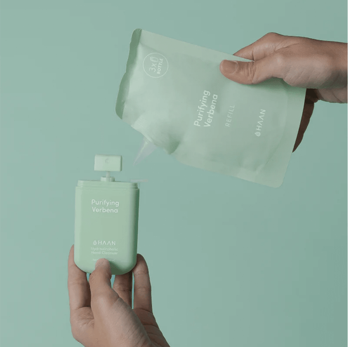 Haan Hand Cleanser Purifying Verbena 30ml - Beauty Tribe