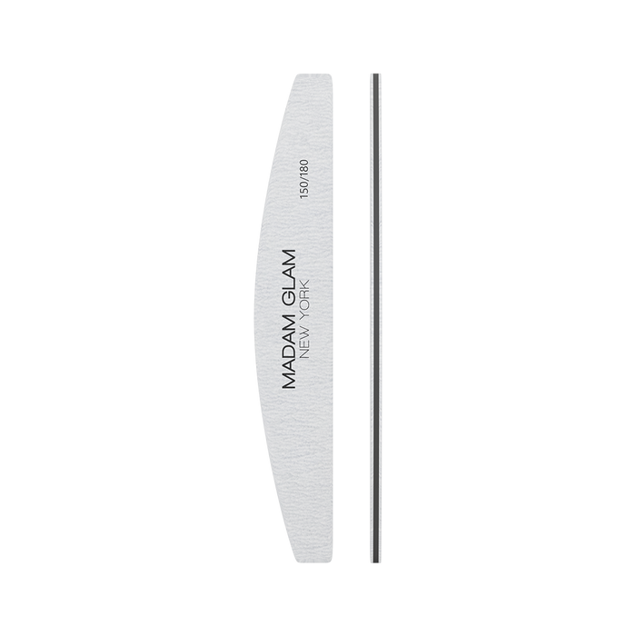 Half Moon Shape 150/180 Grit Nail File