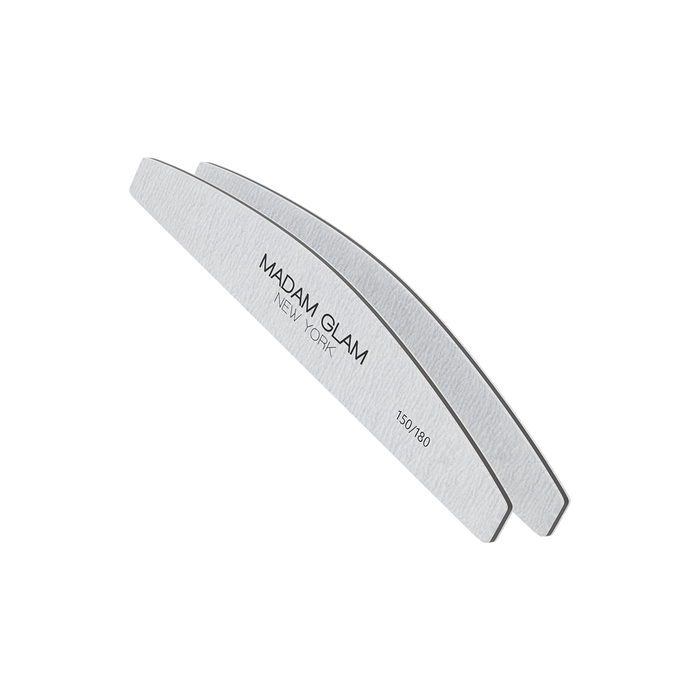 Half Moon Shape 150/180 Grit Nail File