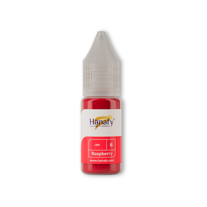 Hanafy Lips №6 Raspberry Hybrid Pigment 10 ml Supreme Permanent