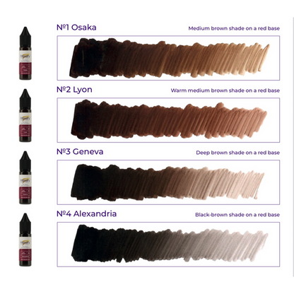 Hanafy No.1 Eyes & Brows by Olga Kostinetskaya Hybrid Pigment Supreme Permanent