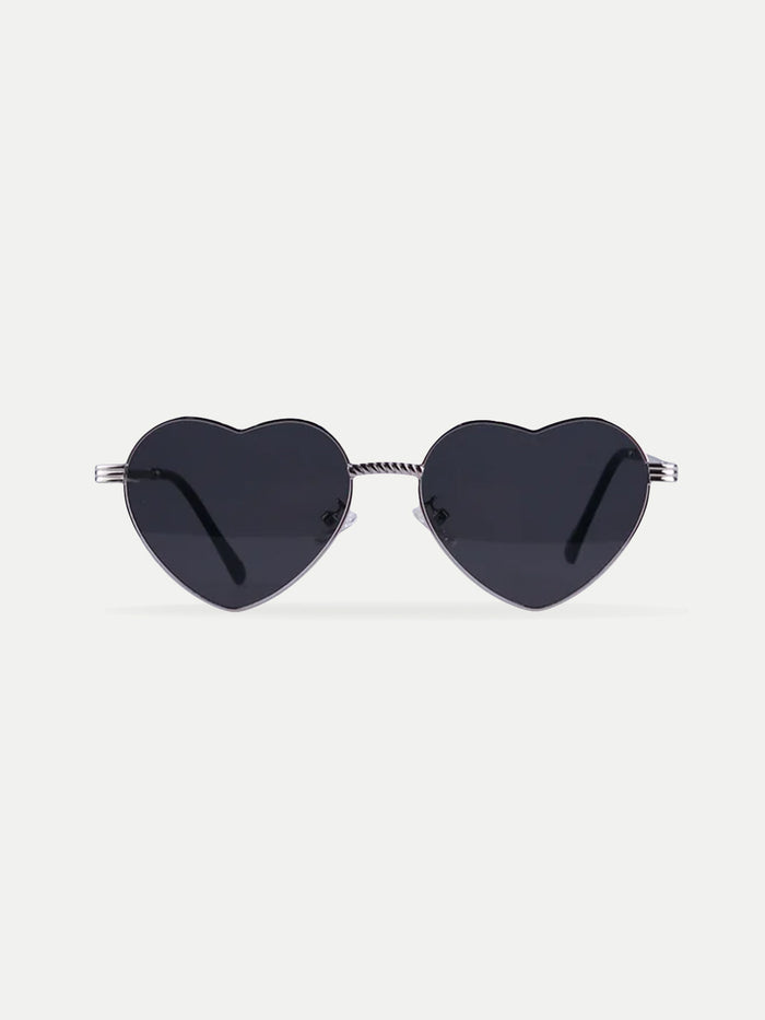 Heart of Love Sunglasses | Black-Image 1