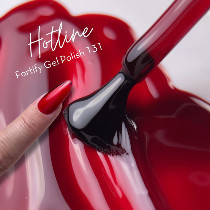 HEMA Free Gel Polish | Fortify by Fuzion | Colour 131 Hotline