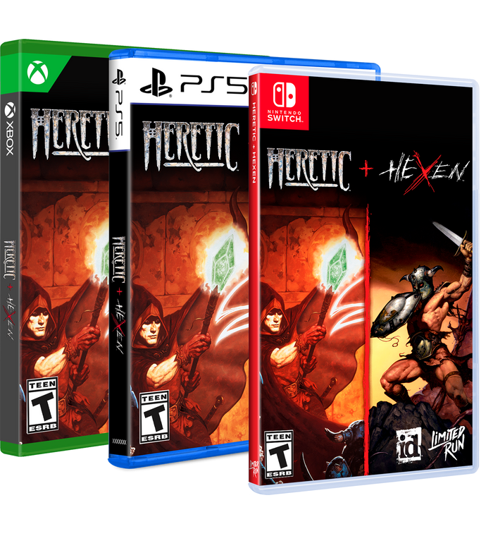 Heretic + Hexen Standard Edition (Switch, PS5, Xbox)