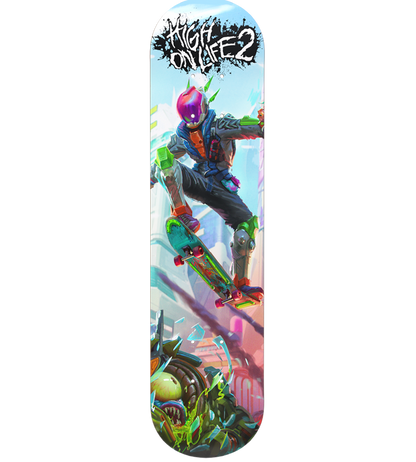 High On Life 2 Skate Deck