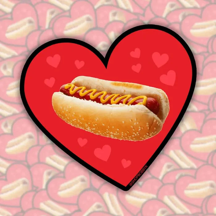 Hot Dog Lover Sticker