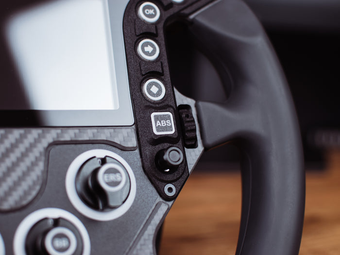 HYP-R DIY Hypercar sim racing steering wheel funky switch and thumb encoder