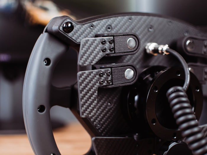 HYP-R DIY Hypercar wheel magnetic paddle shifters