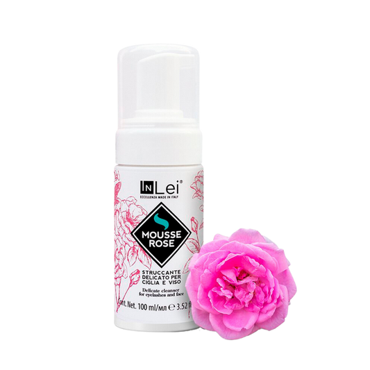 InLei® - Delicate Mousse Cleanser, Rose (100 ml)