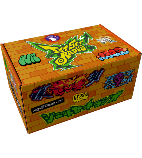 Jet Set Radio Card Storage Box