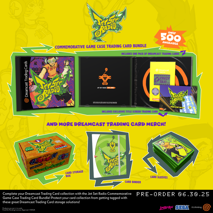 Jet Set Radio Card Storage Box