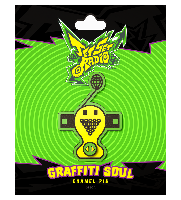 Jet Set Radio Enamel Pin